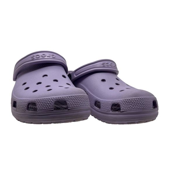 Crocs purple Classic Clogs M 7 W 9 Unisex heel slip on sandal shoes - Picture 8 of 8